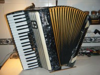 Acordeão - Acordeon Guerrini 3 vozes, LMM, 120 baixos